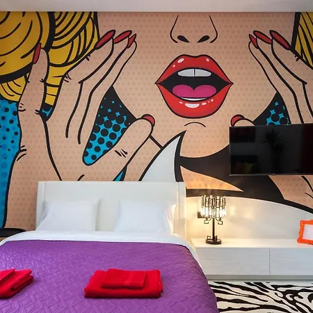 Pop Art Flat Near Opera-self Check-in & Netflix 아파트 *