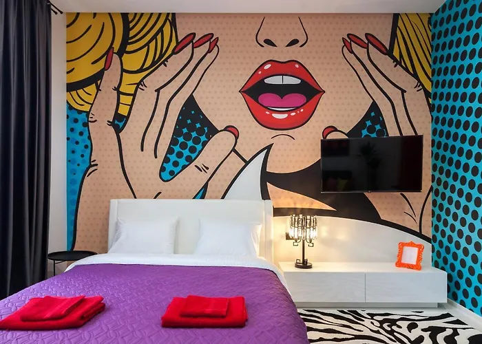 Pop Art Flat Near Opera-self Check-in & Netflix 아파트 *